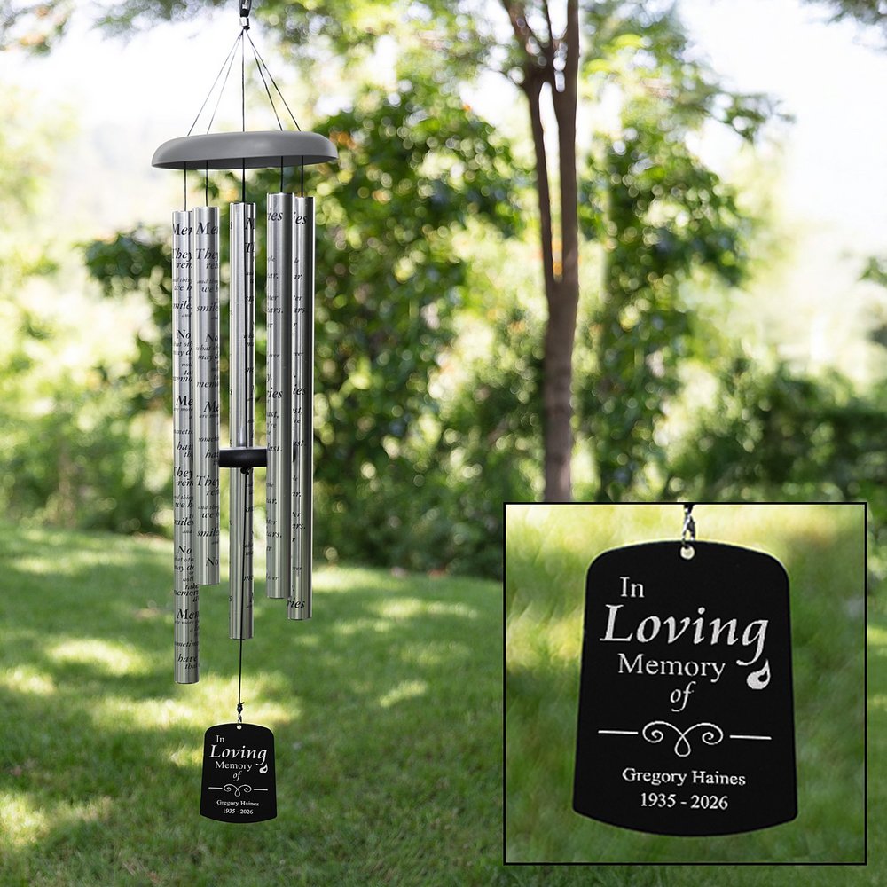 In Loving Memory Memorial Personalized Wind Chime