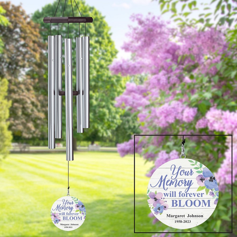 Blooming Memories Memorial Wind Chime