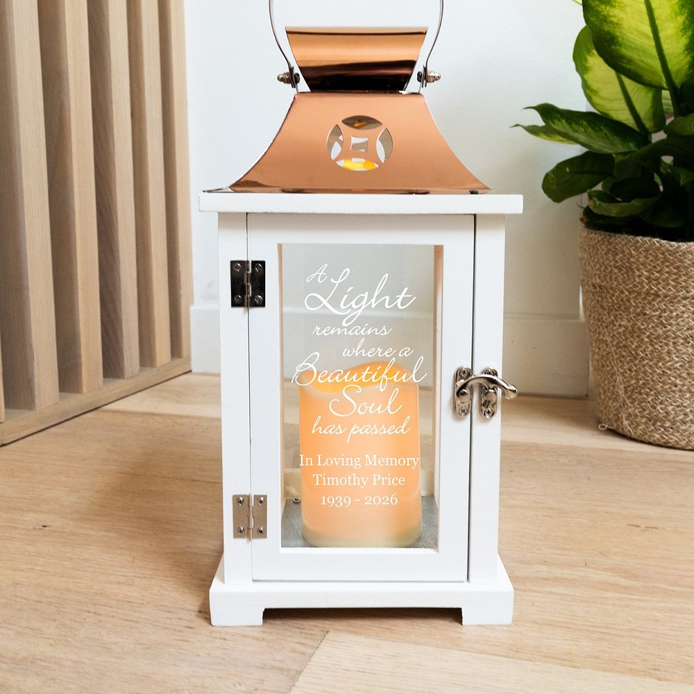 Memorial LED Personalized Lantern Collection