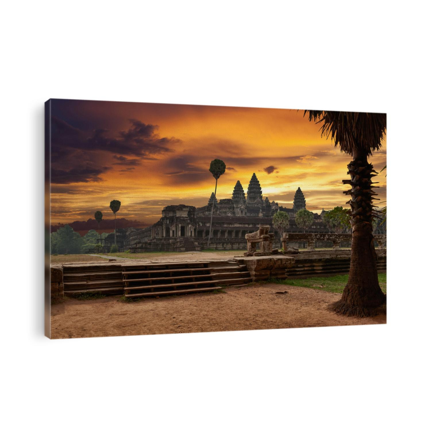Angkor Wat at sunset