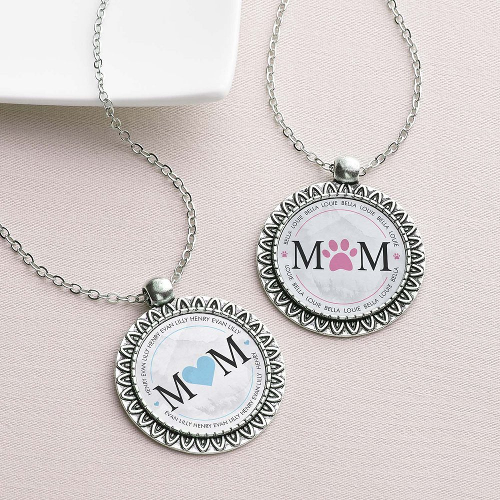 Her Cherished Personalized Love Pendant