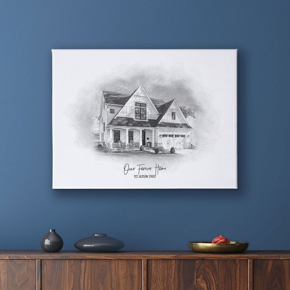 Custom House Sketch Portraits