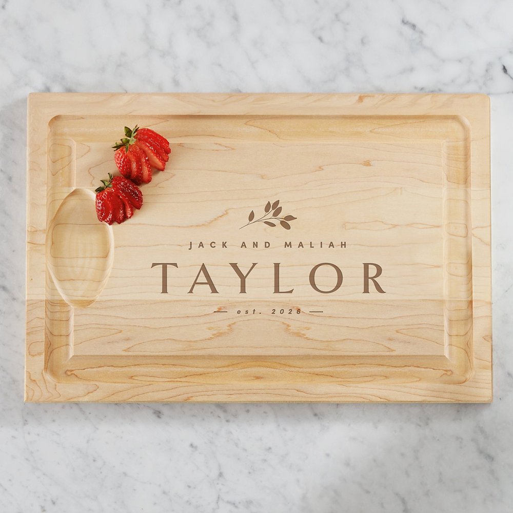 Sophisticated Couple Cutting Board
