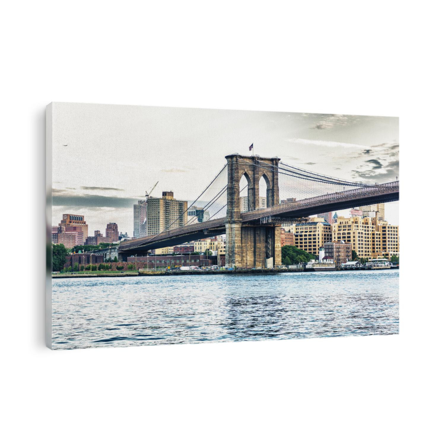 Brooklyn bridge, New York City.