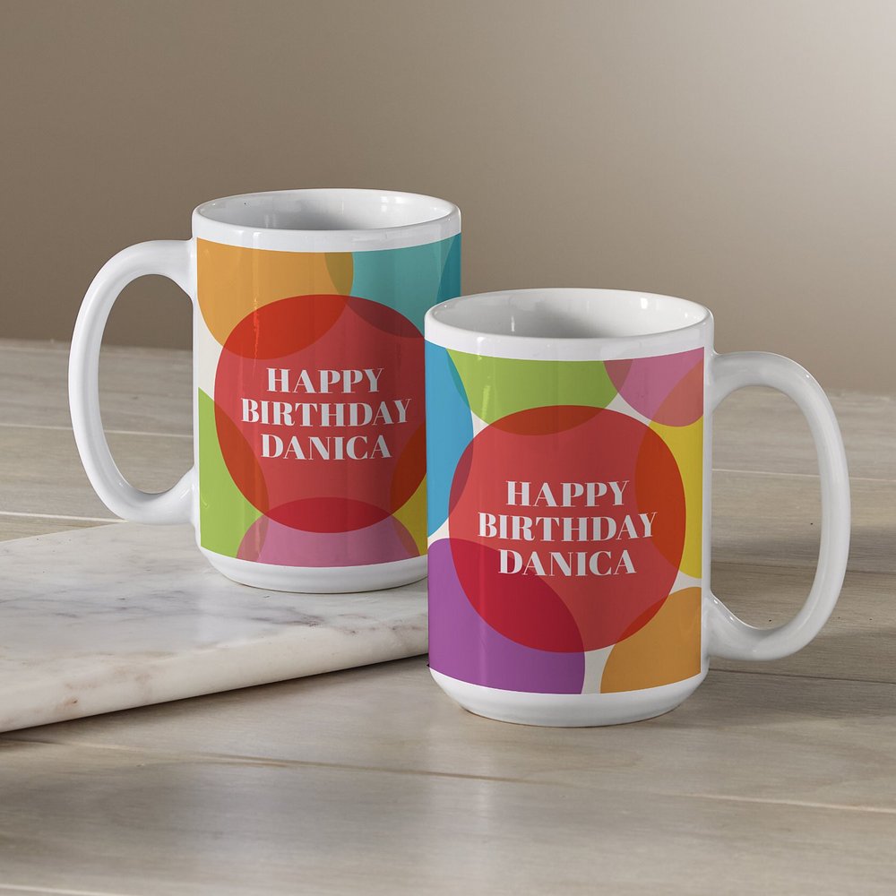 Birthday Celebration Balloon Mug