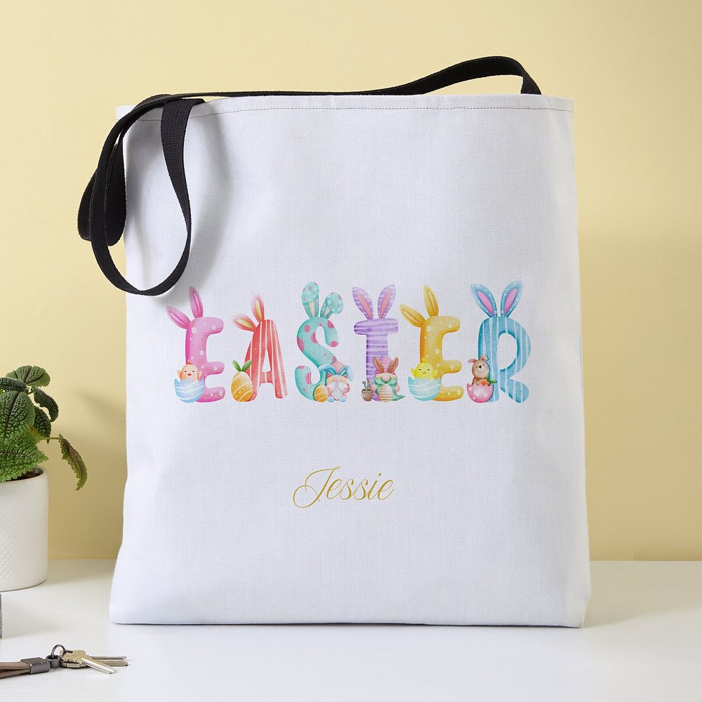 Easter Bunny Ears Tote Bag