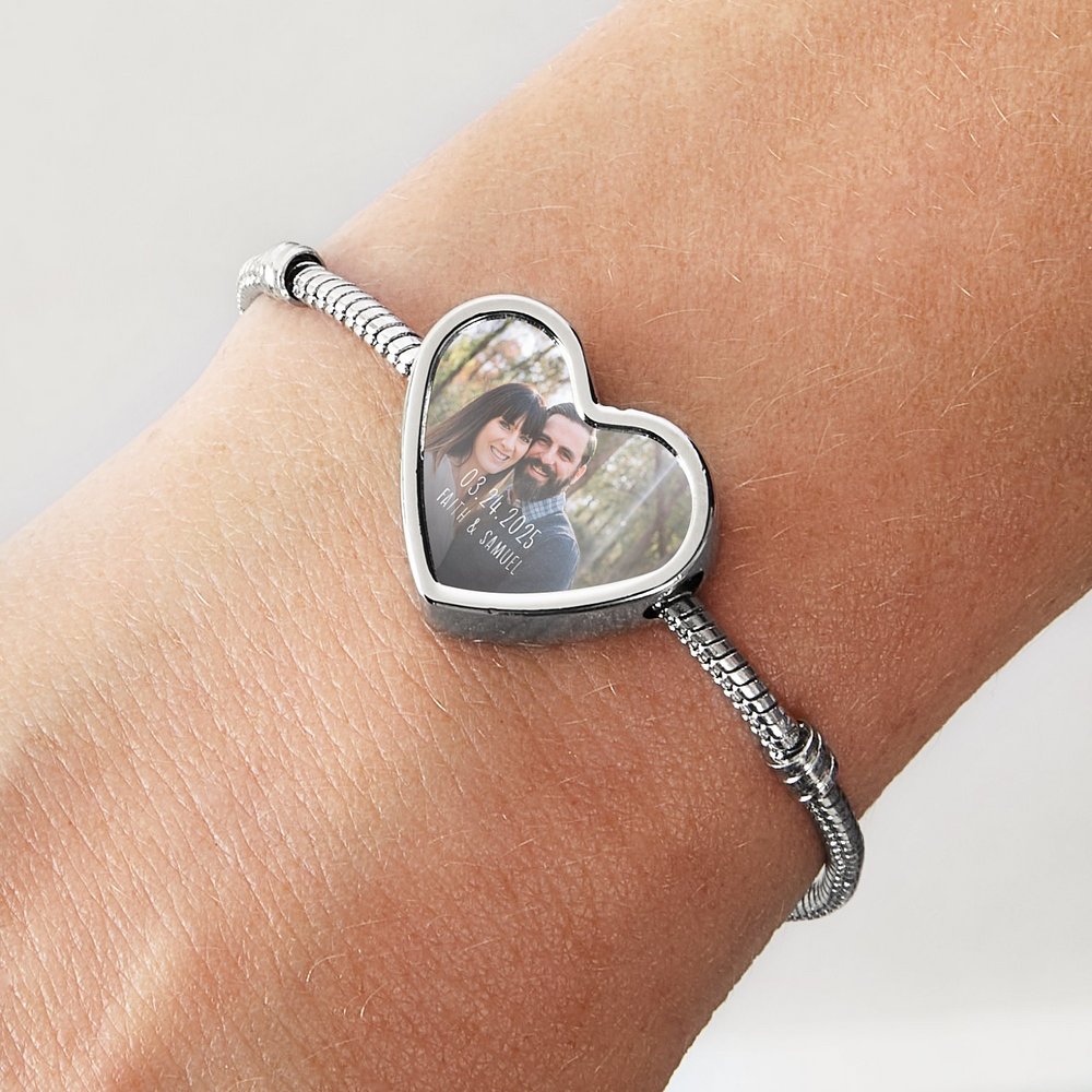 Heartfelt Memories Photo Bracelet