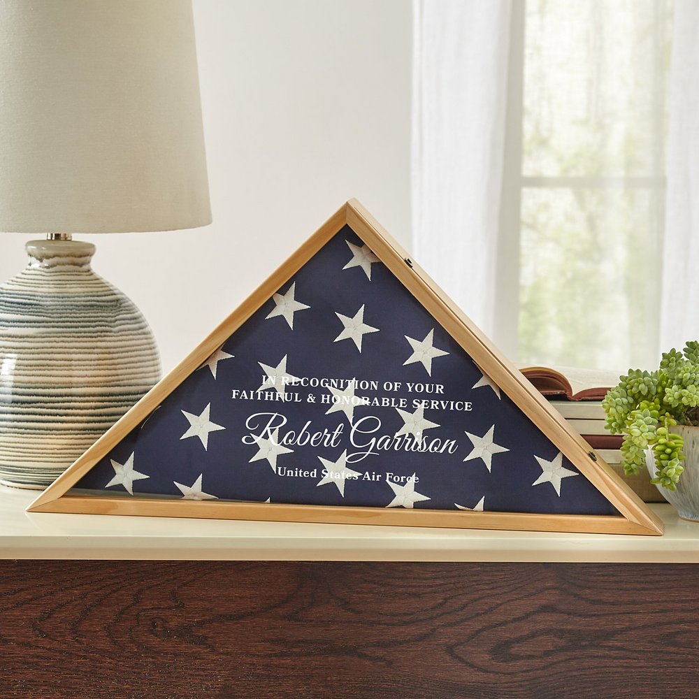 Service Flag Memorial Case