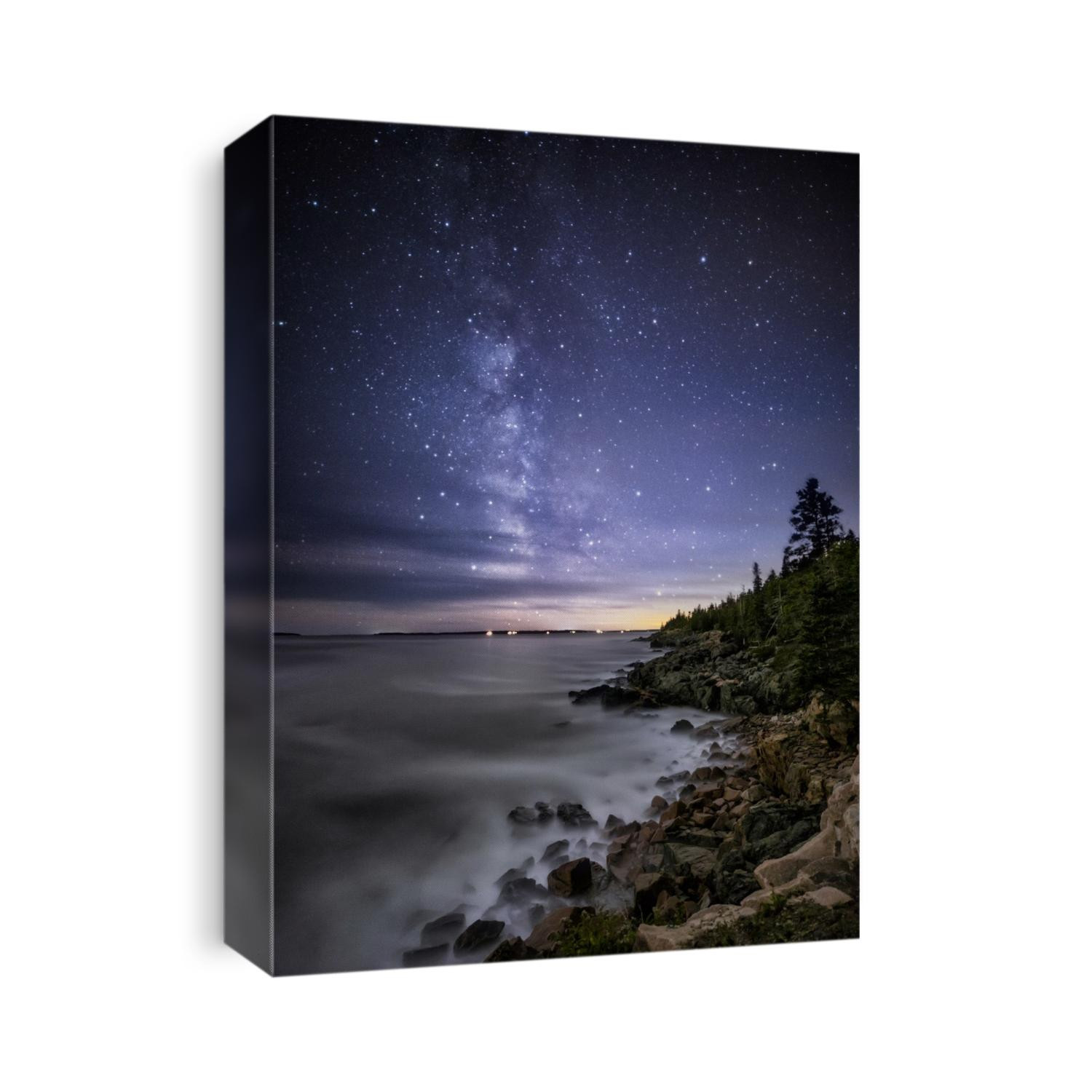 The Milky Way over Acadia National Park