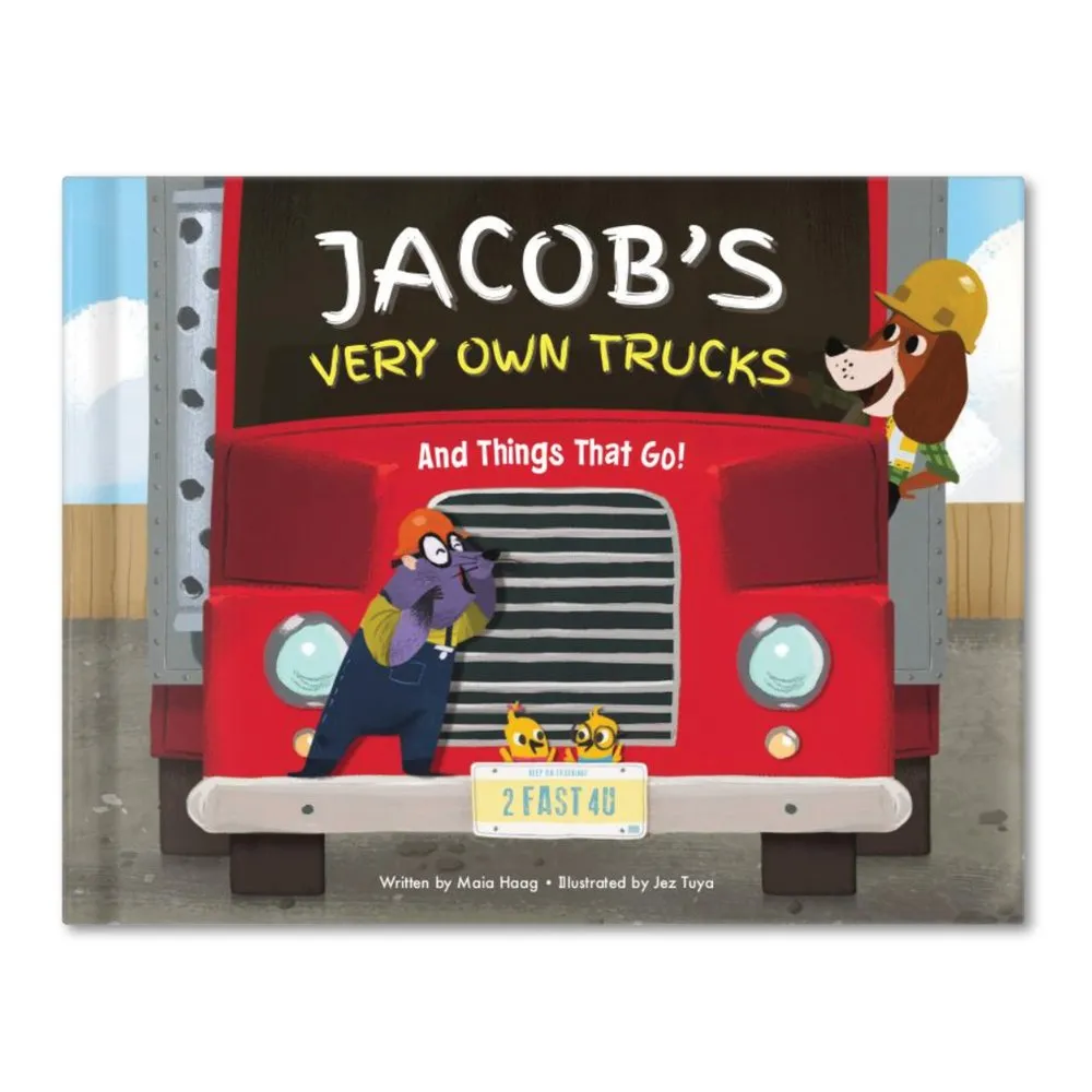 My Very Own Trucks Personalized Book