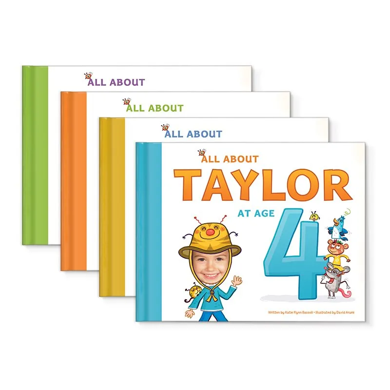 All About Me at My Age Personalised Book