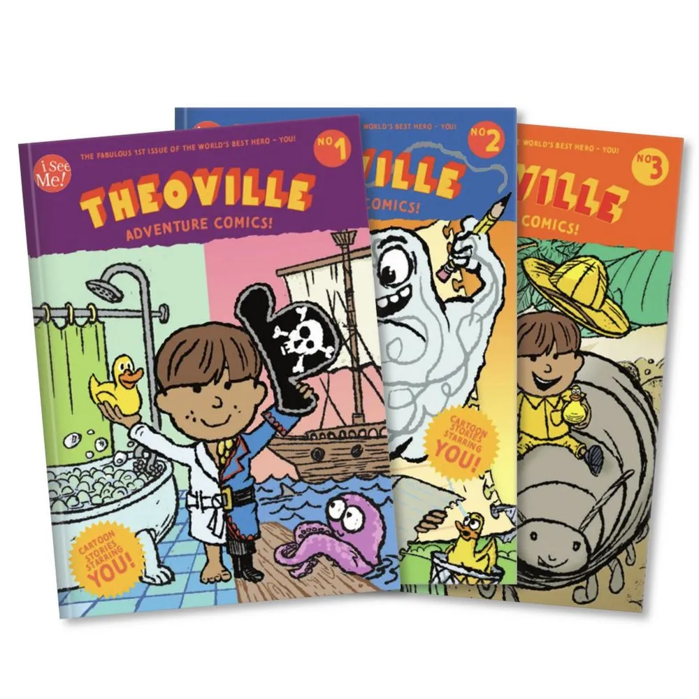Kidville Personalized Comics - Series 1