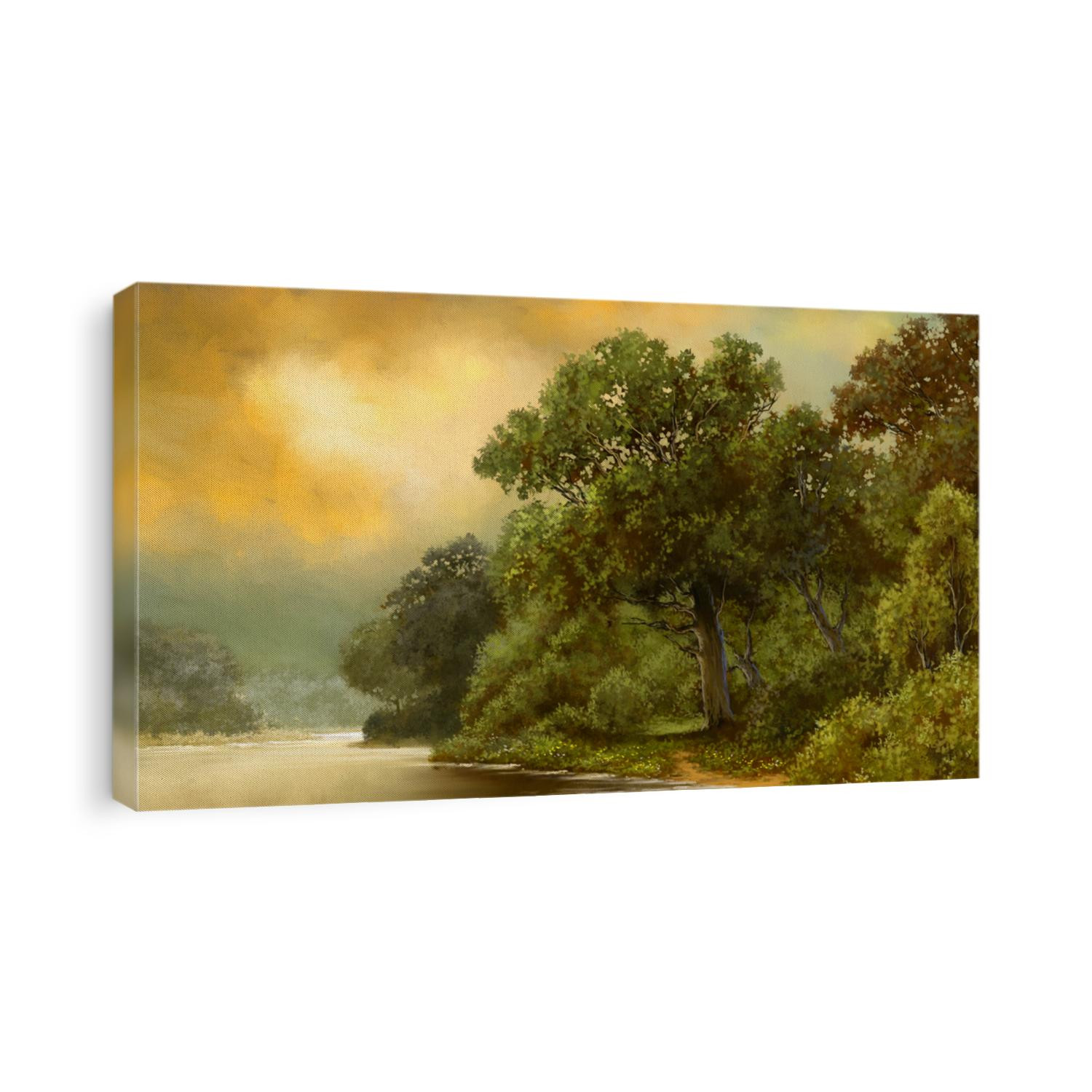 Paintings landscape, fine art, picture.