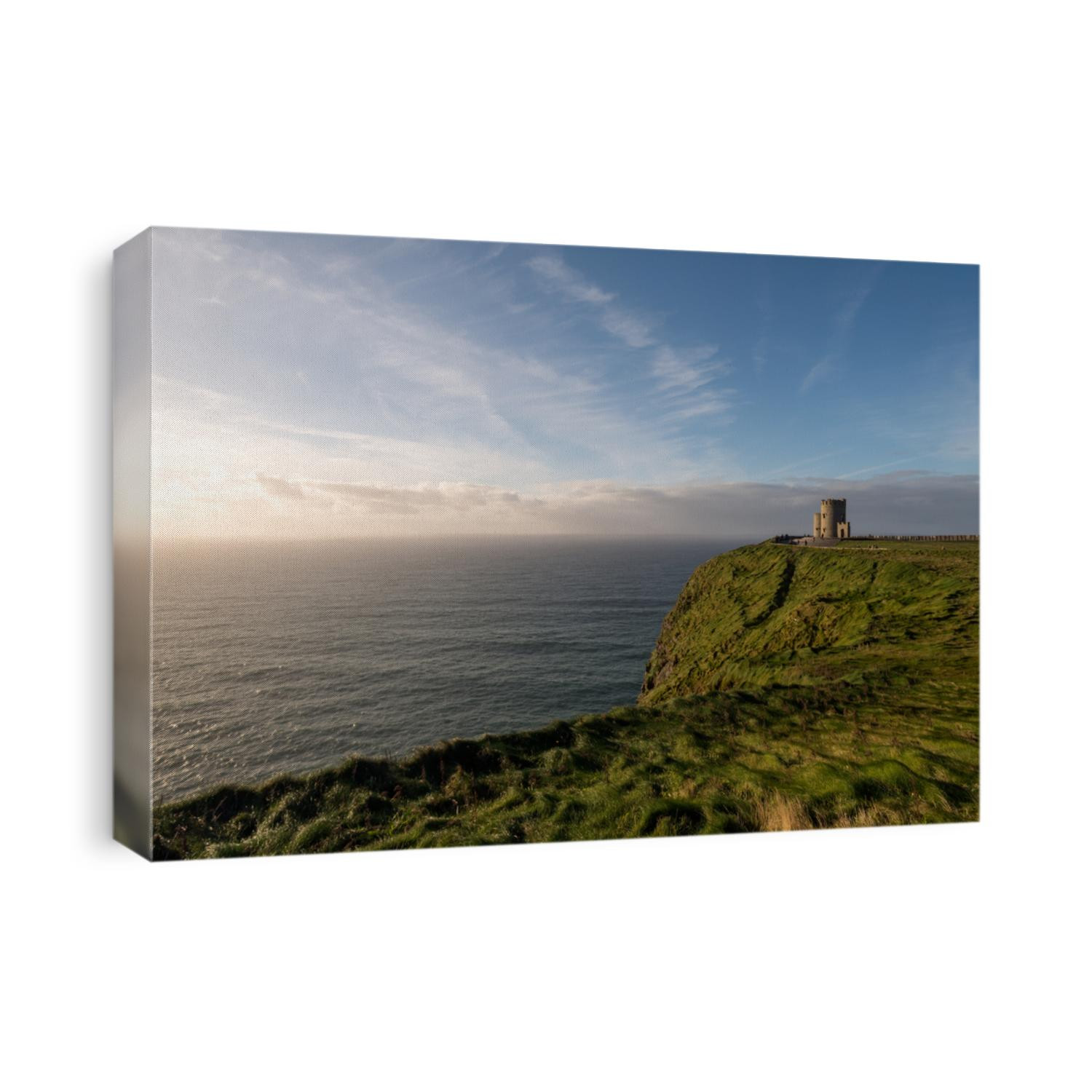 Panoramic shot of a seascape with