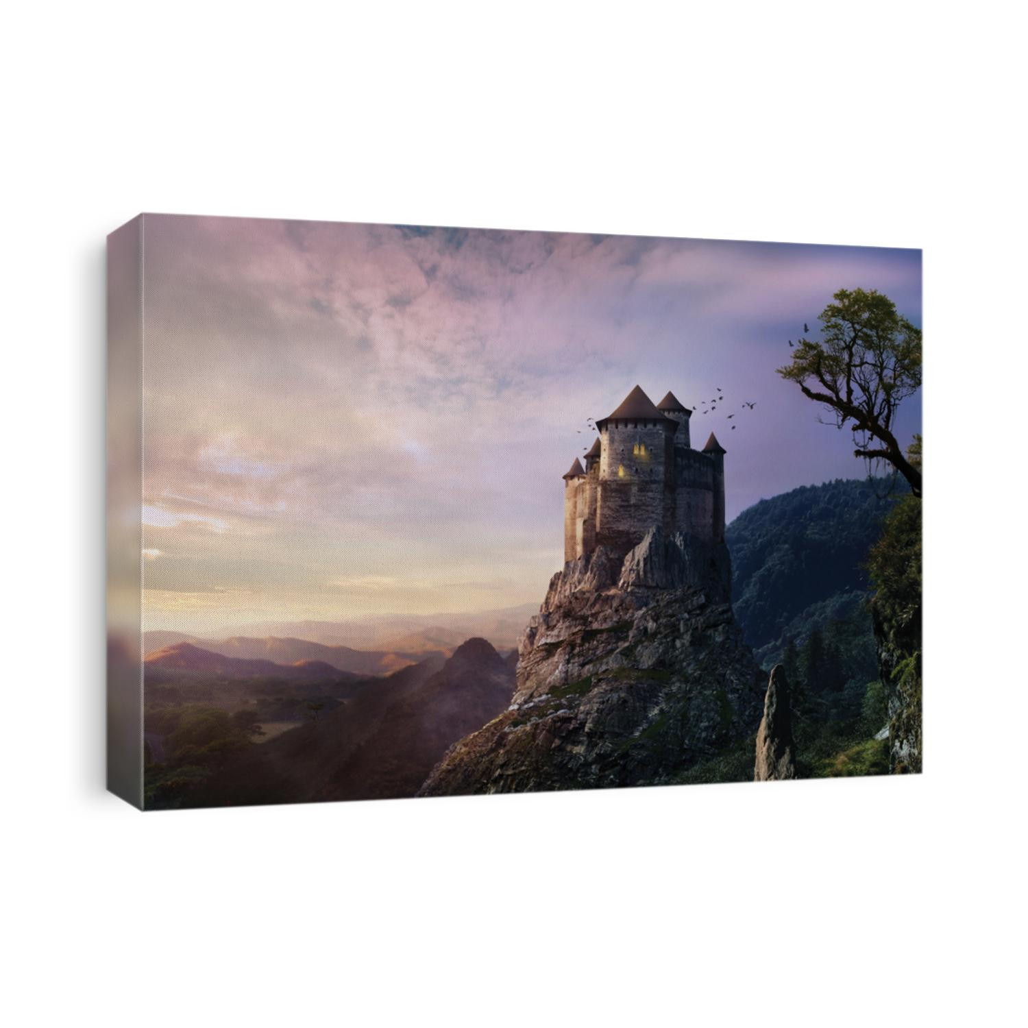 misty castle