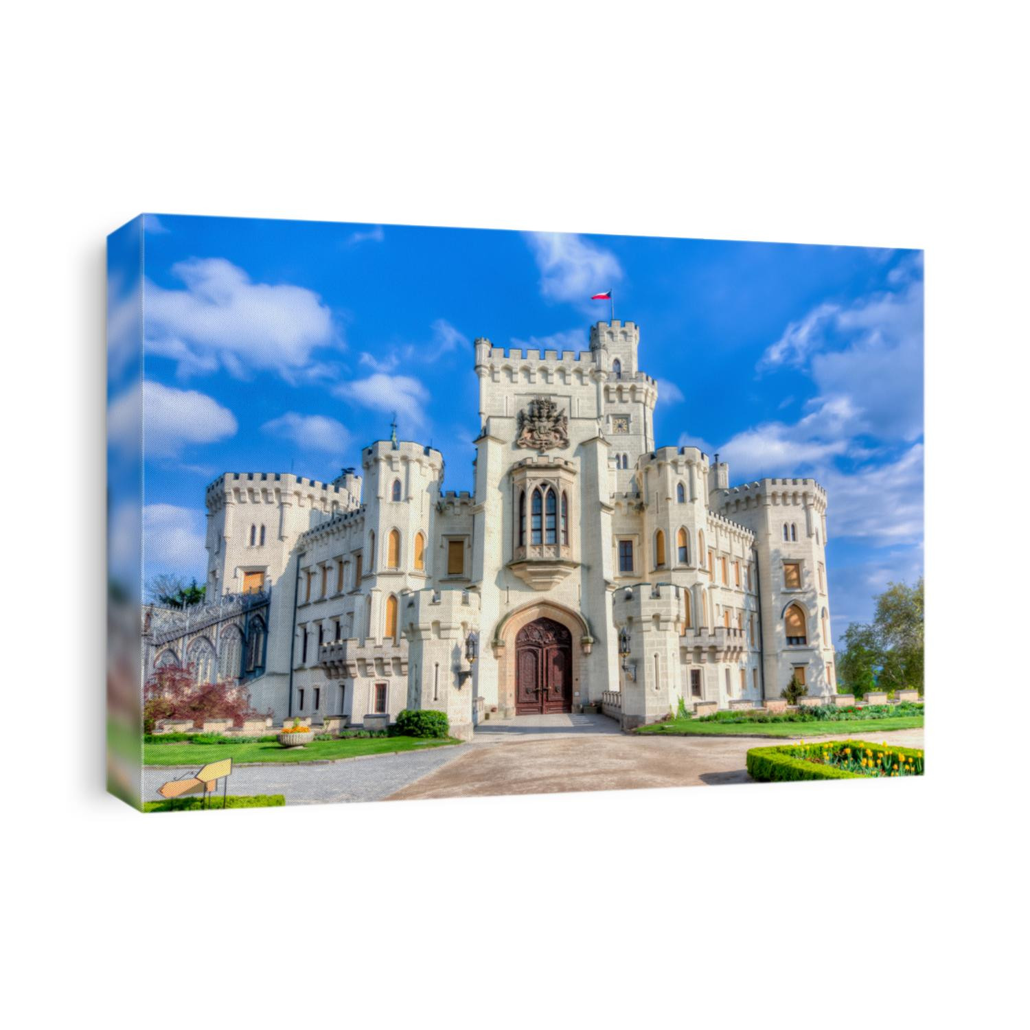 Hluboka nad Vltavou Castle in Czech Republic