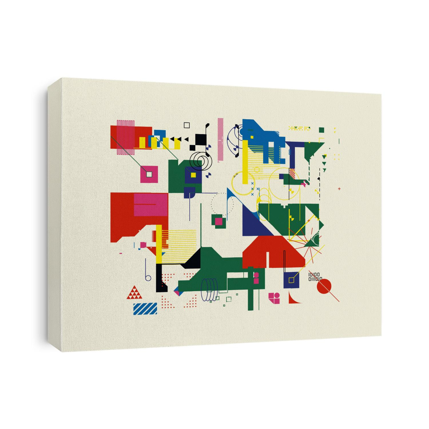 Generative design artwork graphics of bizarre computer vector generated shapes and abstract geometric design elements, useful for web background, poster fine arts, front page covers and digital prints