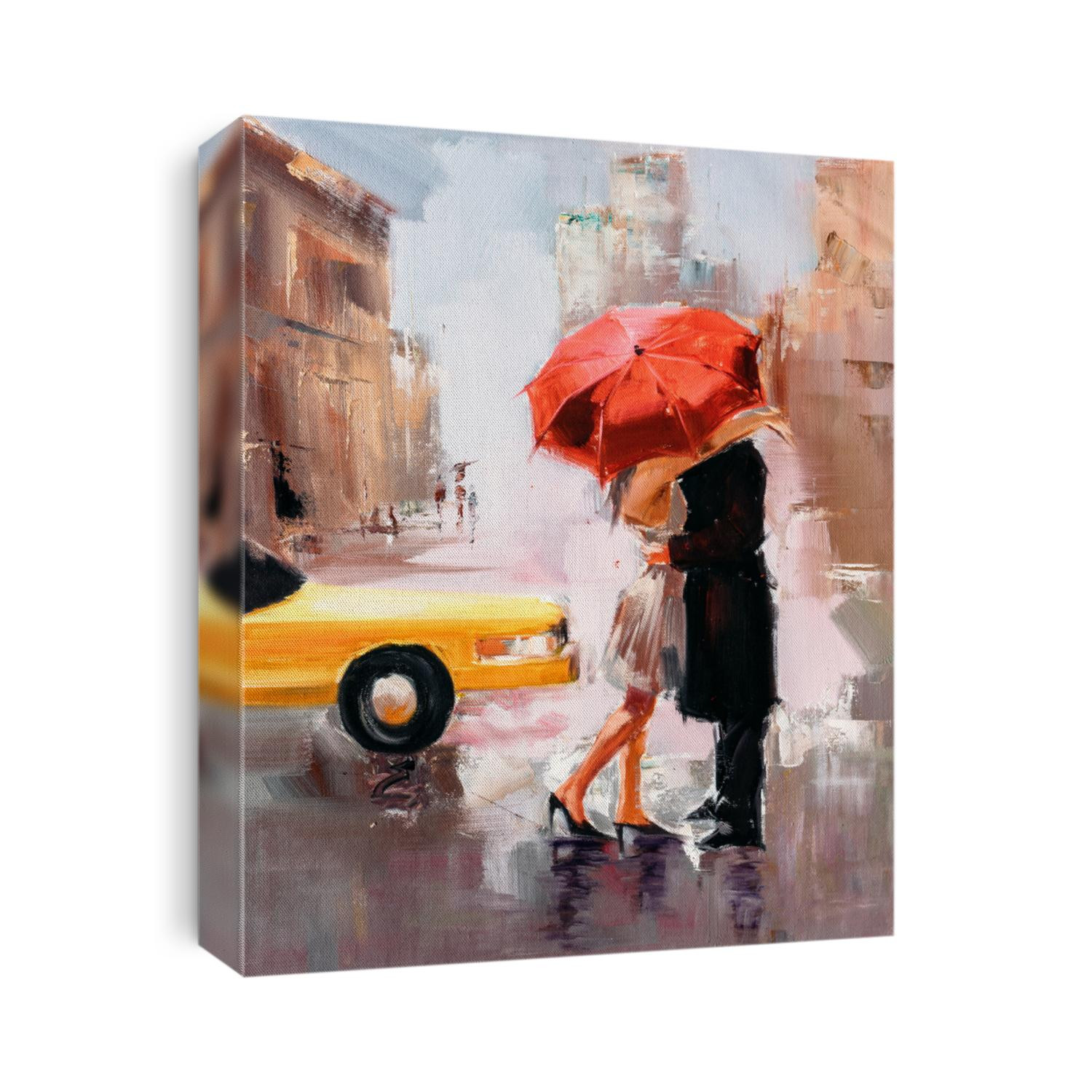 Oil Painting - Dating Couple