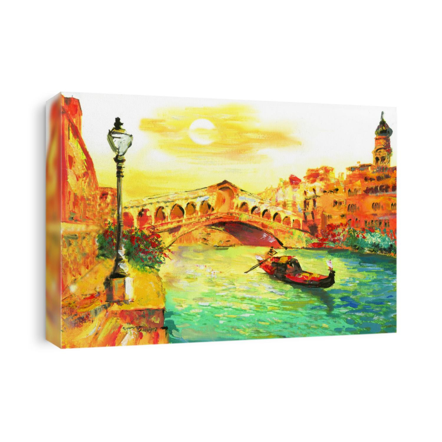 Oil Painting - Venice, Italy