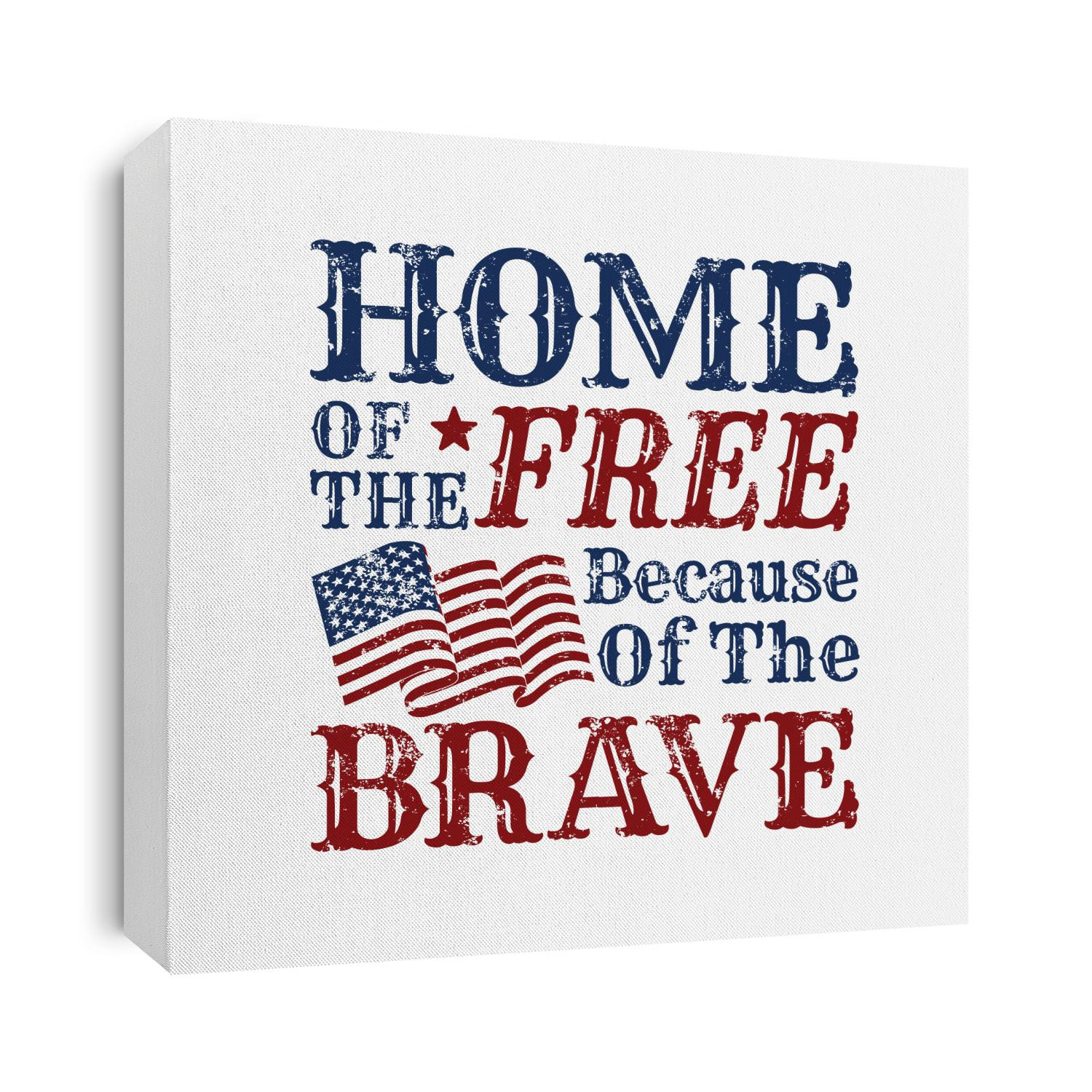 Home of the free because of the brave quote. Independence day Quotes