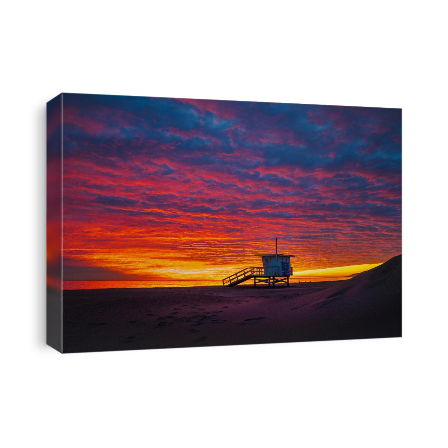 Sunset at Zuma Beach, Malibu, California